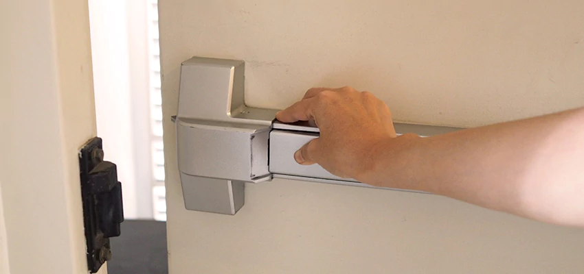 Roller Gate Panic Bar Installation in Rancho San Diego, California